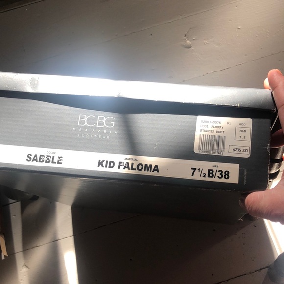 BCBG Max Azria studded leather boots - Picture 6 of 9